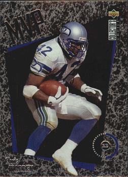 Chris Warren Seattle Seahawks 1996 Upper Deck Collector's Choice NFL MVPs #M43